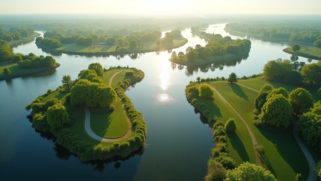 Daugava Islands Guided Walking Route